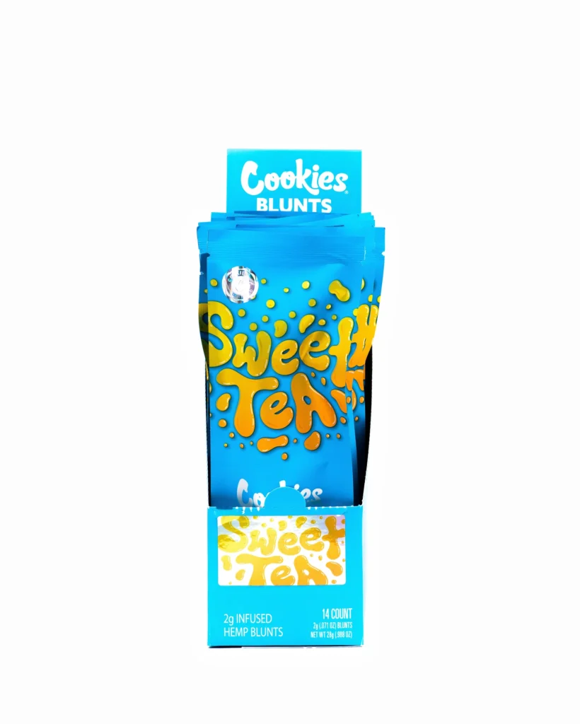 Sweet Tea Delta 8 Infused Hemp Blunt Cookies official